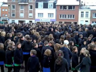 Les coulisses de la flash mob d'Hazebrouck