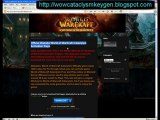 World of WarCraft Cataclysm key generator code