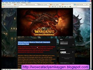 World of WarCraft Cataclysm Keygenerator For Free