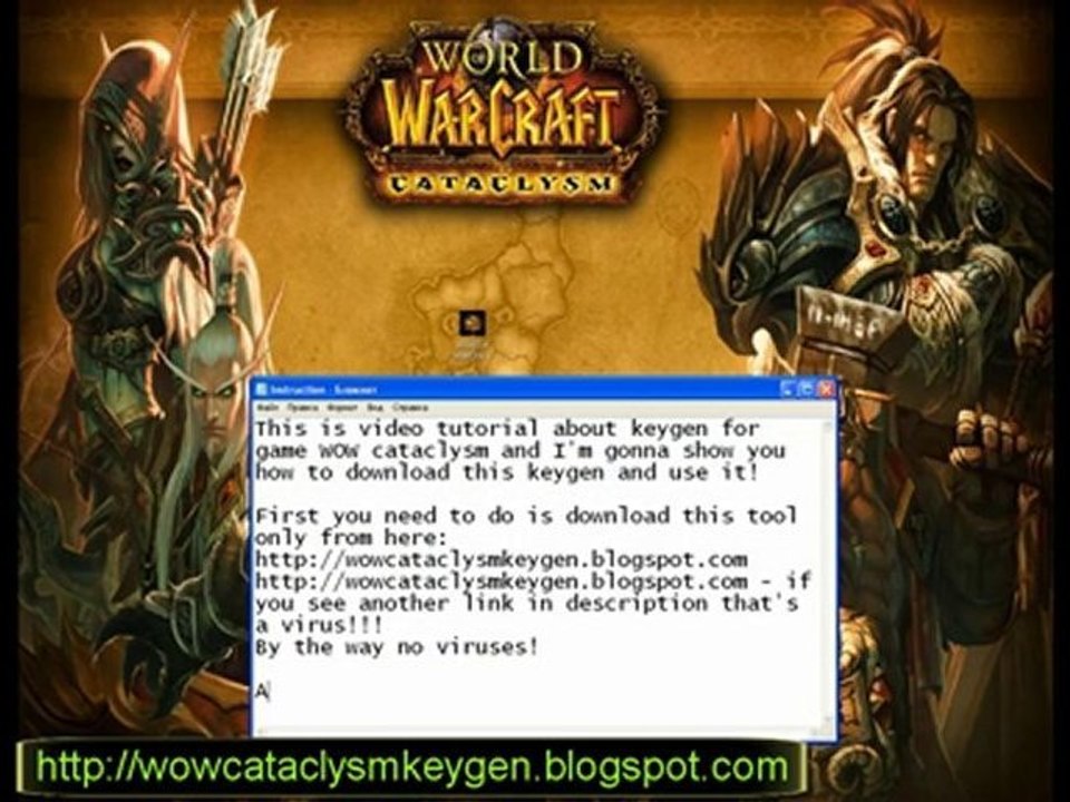 Download World of WarCraft Cataclysm Crack PC