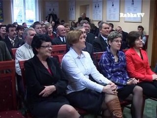 Ślubowanie Burmistrz Ewy Przybyło