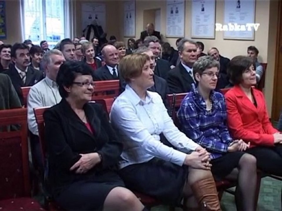 Ślubowanie Burmistrz Ewy Przybyło