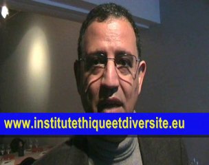 K Hamdani parle du séminaire "Le dialogue des éthiques"