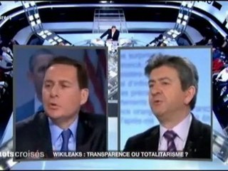 Mélenchon sur Wikileaks et les USA (marché transatlantique)