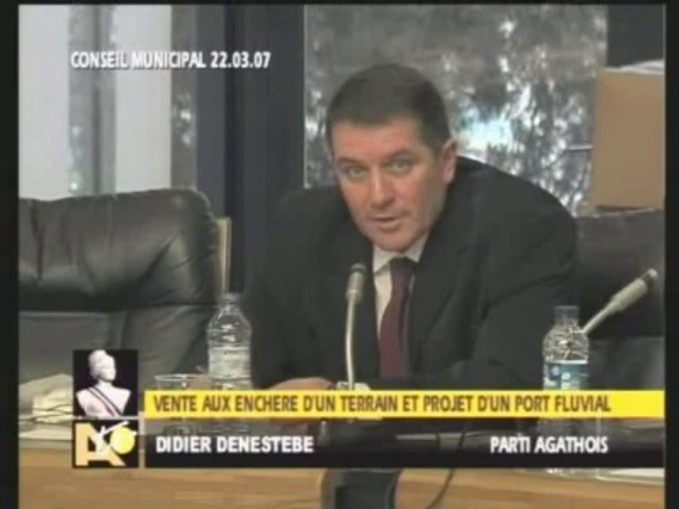 AGDE - 2007 - Conseil Municipal du 22 Mars 2007 Agde