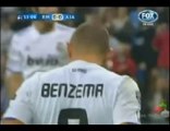 Cristiano Ronaldo Buts Real Madrid - Auxerre 08/12/2010