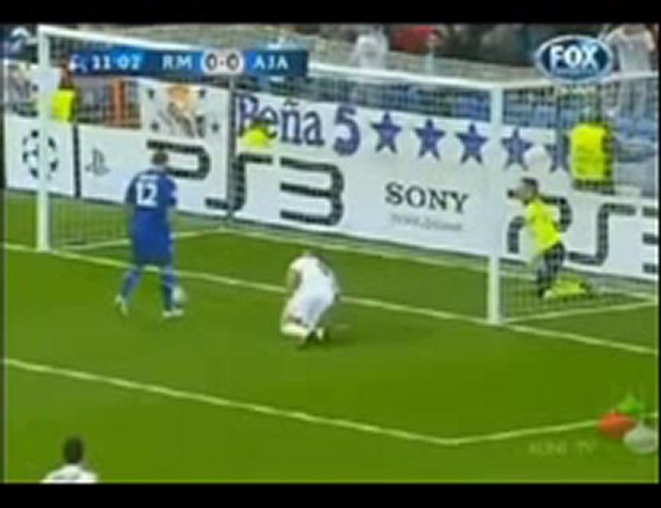 Buts Real Madrid Vs Auxerre 08-12-2010 But Karim Benzema