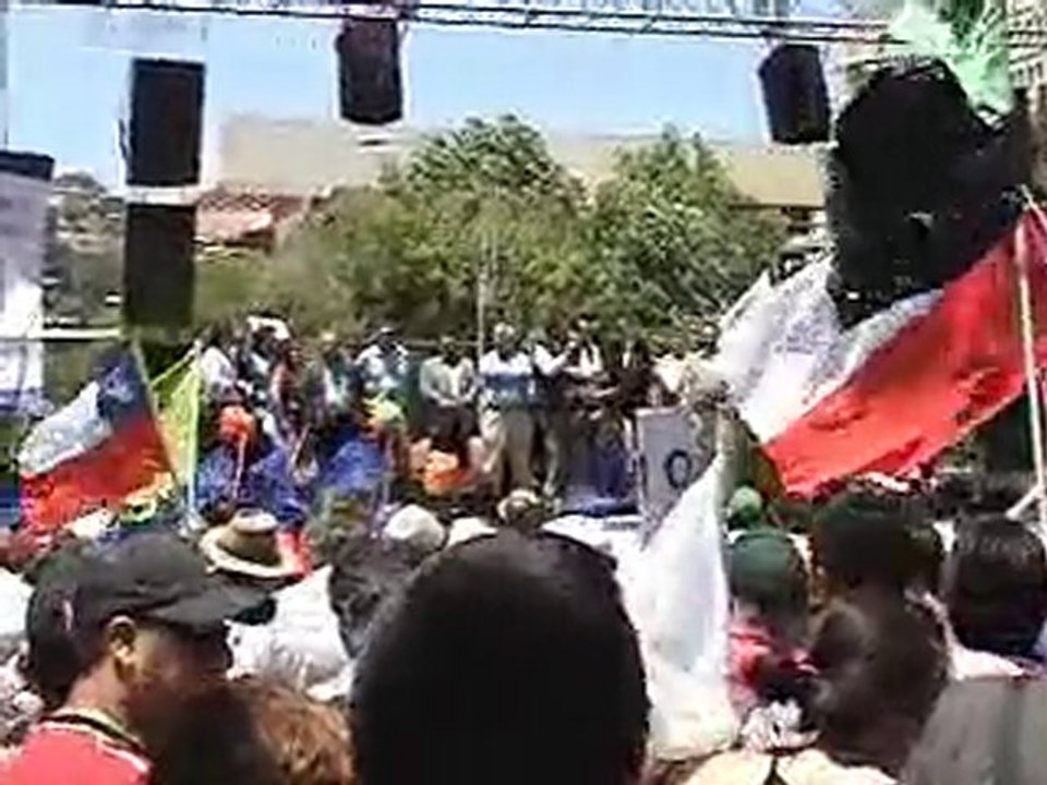 ANEF en Valpo: Discursos de Dirigentes.