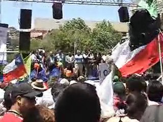 ANEF en Valpo: Discursos de Dirigentes.