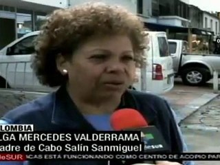 Madre de rehén de las FARC pide a Santos impulse diálogo