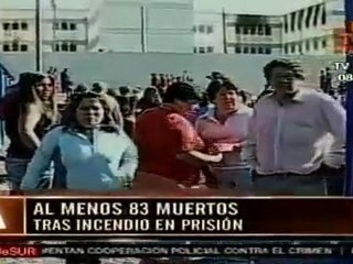 Tragedia en Chile muestra crítica situación carcelaria