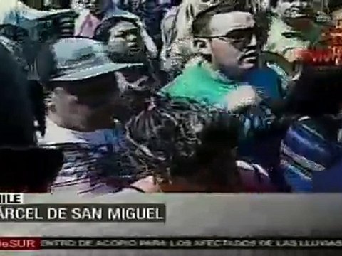 Incidentes entre familiares en las afueras de cárcel siniestrada en Chile