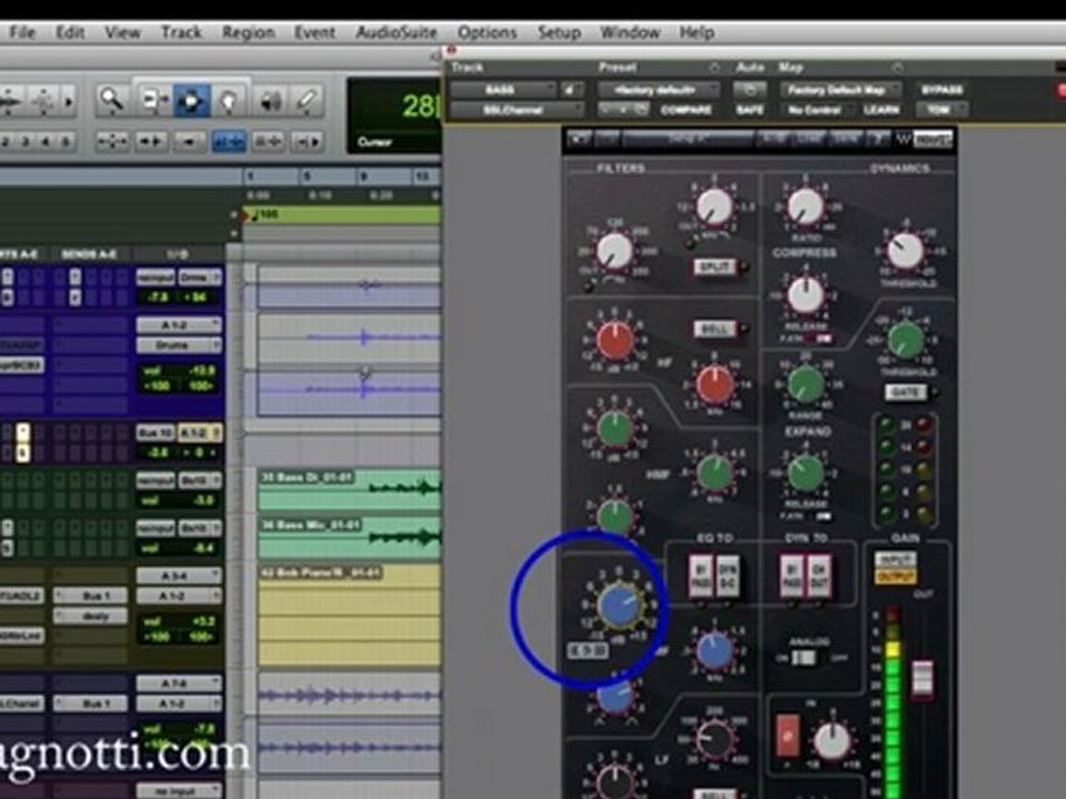 Protools Mixing | Bass Guitar EQ | Phil Magnotti