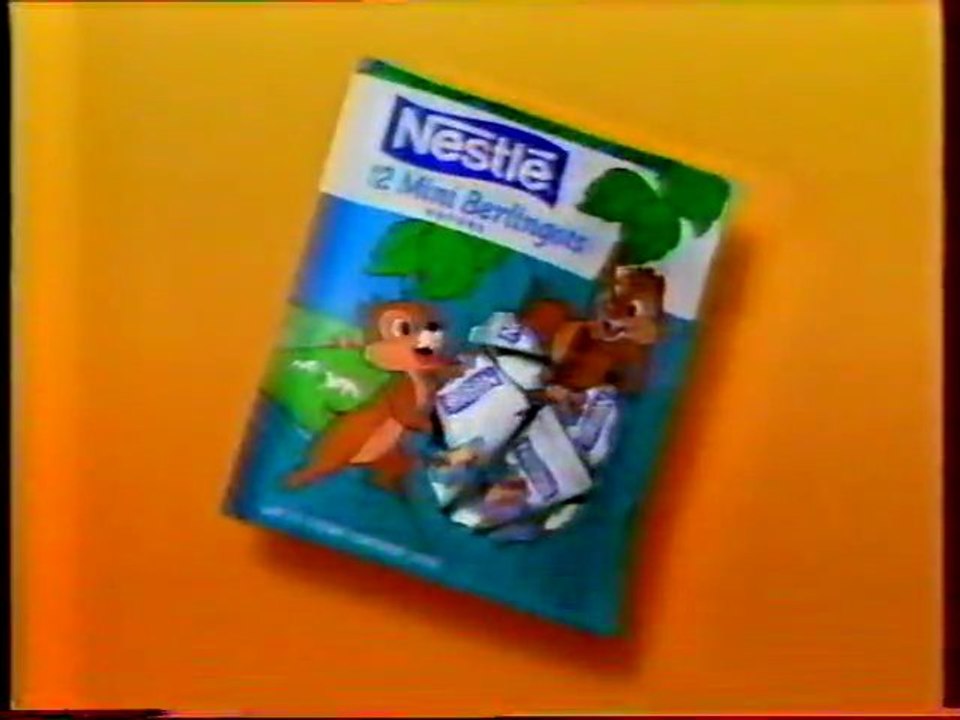 Publicité Mini Berlingots Néstlé 1997