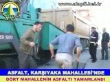 ALAPLI'DA ASFALT KARŞIYAKA MAHALLESİNDE