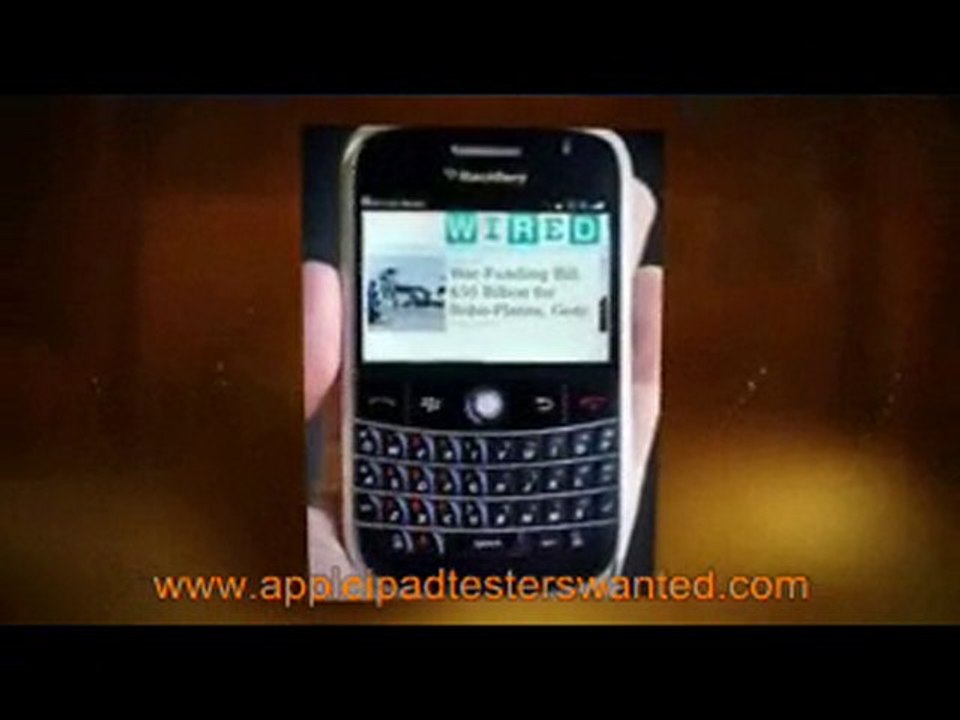 Apple iPad and Blackberry Giveaway - It's FREE!