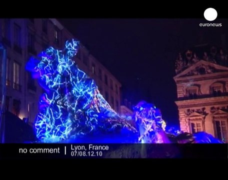 Festival of lights in Lyon - no comment