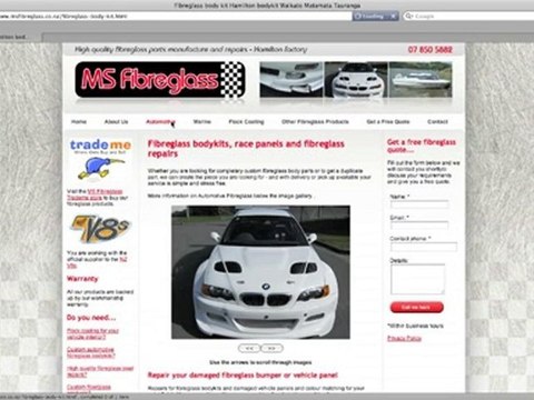Fibreglass body kit Hamilton bodykit Waikato