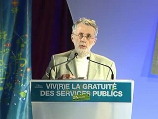 Daniel Leblay Viv(r)e la gratuité des services publics