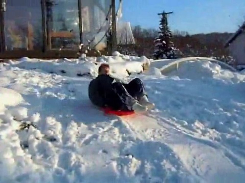 délire dans la neige