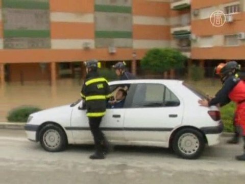 Стихия обрушилась на Пиренейский полуостров