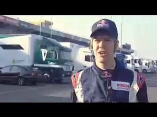 Sebastian Vettel Red Bull Junior Team Introduction