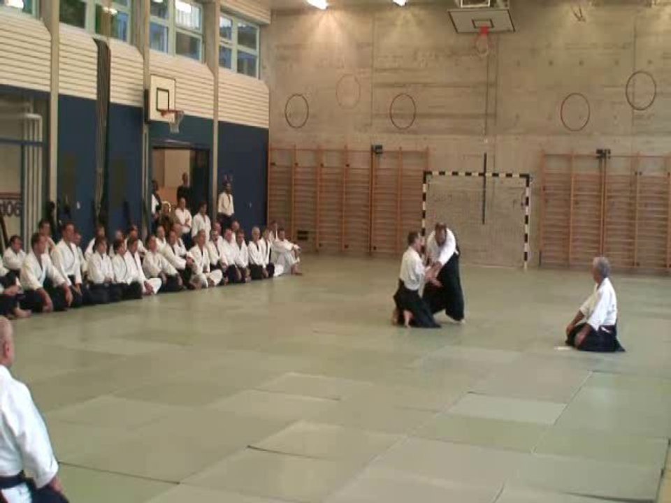 Passage de grade 4e Dan d'Aïkido de Francisco Campelo à Urdo