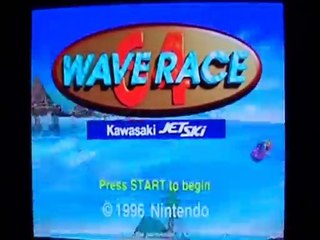First Level - Test - Waverace - Nintendo 64