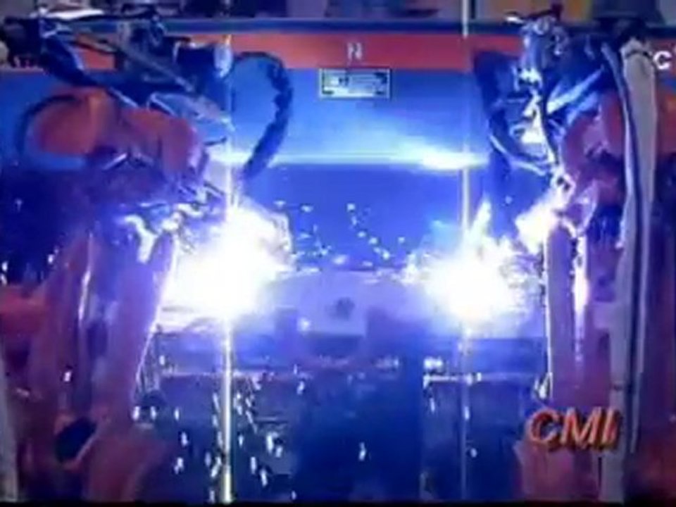 Dual Robotic Bumper Welder