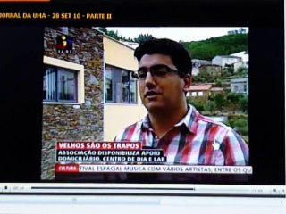 Reportagem do lar centro dia Sobral de são miguel