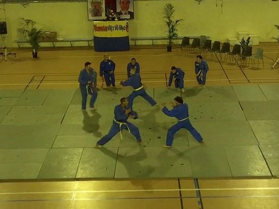 Vovinam ciseaux démonstration