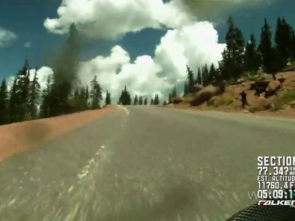 Pikes Peak Hill Climb with Monster Tajima 2010