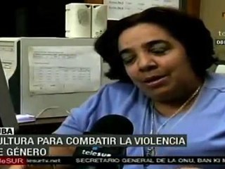 Cultura para combatir la violencia de género en Cuba