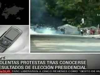 Disturbios en Haití dejan al menos un muerto