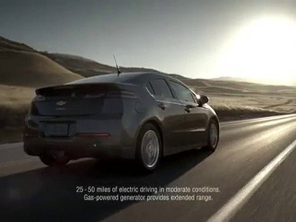 2011 Chevrolet Volt Electric Car  Commercial