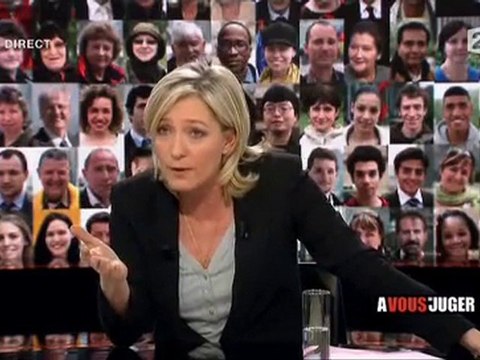 2012 - Marine Le Pen lance un appel aux Français