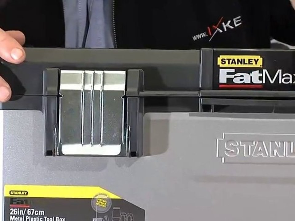 Alles beisammen mit der stanley werkzeugbox fatmax