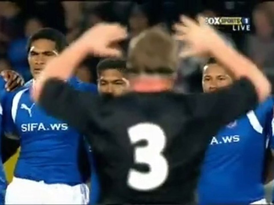 All Blacks vs Manu Samoa (Haka)