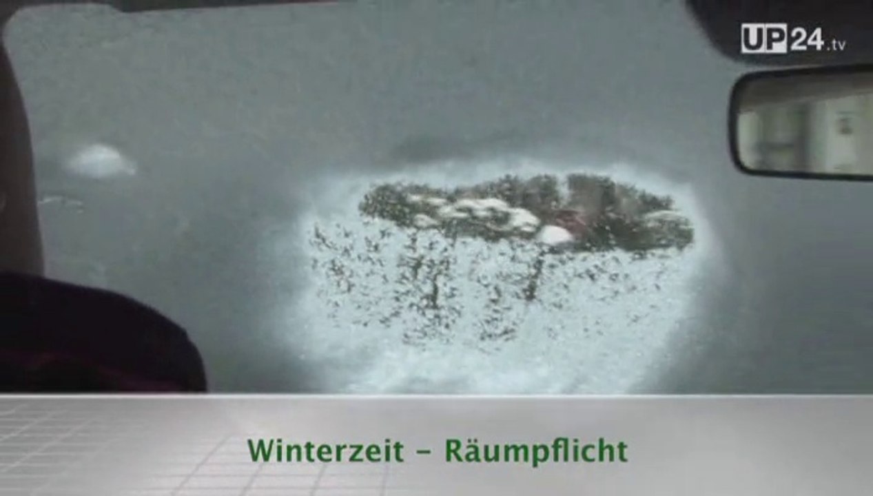 UP24.TV Frühsport - Schnee schaufeln (DE)