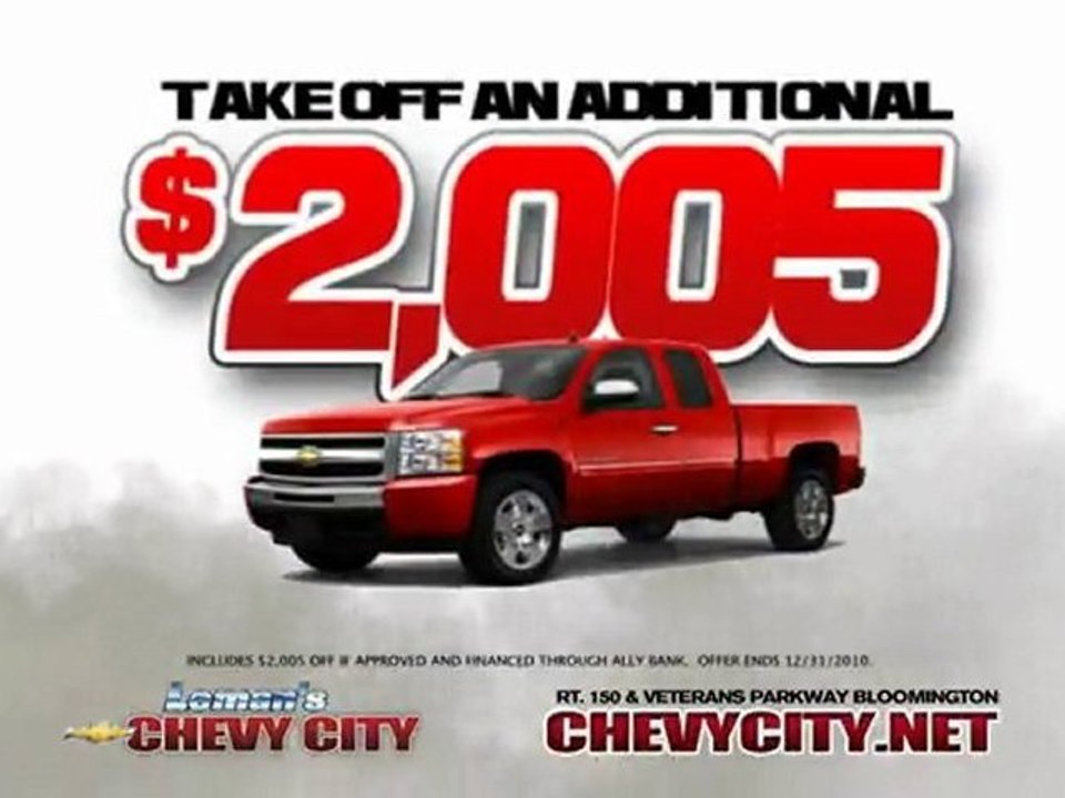 2011 Chevy Silverado-Bloomington IL-Leman's Chevy City