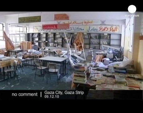 Israeli air strike aftermath on Gaza Strip - no comment