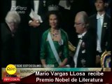 Vargas Llosa recibe el Nobel de Literatura