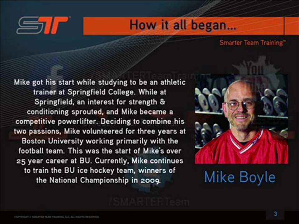 STT Audio Interview - Mike Boyle #2