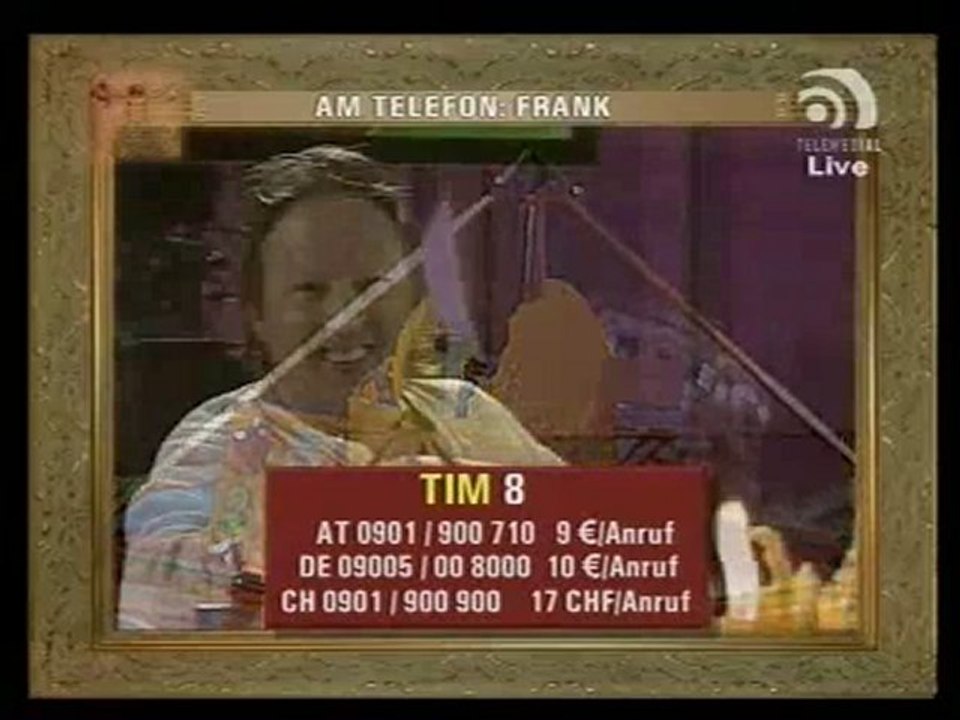 Kanal Telemedial - Anrufer Frank und die Partei Teil 1