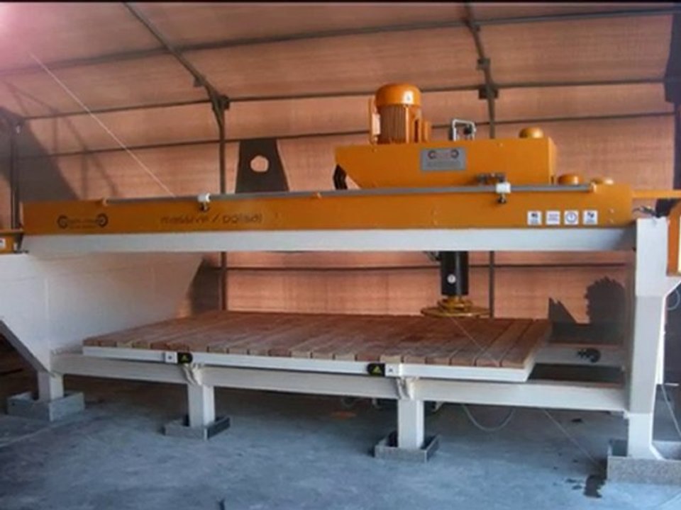 Som-mak Mermer Makinaları Full PLC Köprü Cila Silim Makinası