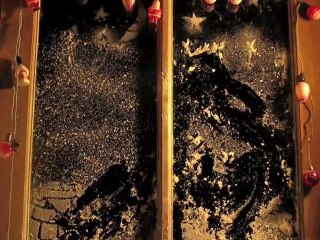 stop motion père noel trash