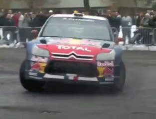 Sebastien Loeb a la fonderie PSA charleville (Les Eyvelles)
