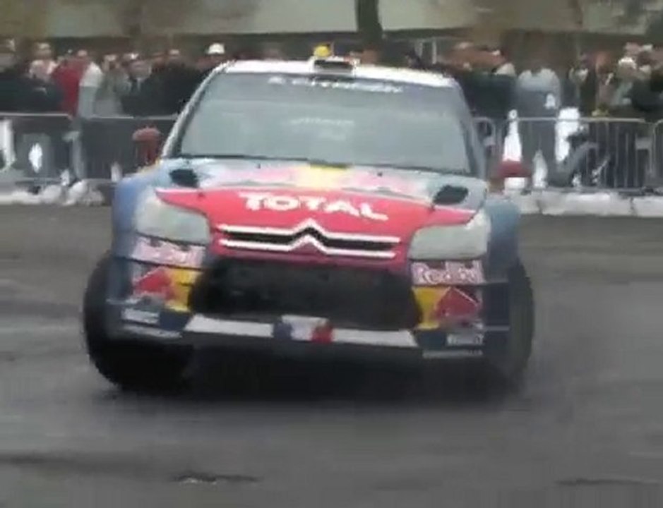 Sebastien Loeb a la fonderie PSA charleville (Les Eyvelles)