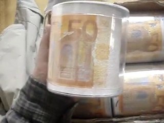 50 Euro Toilet Paper Roll