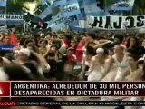 Argentina celebra importantes logros en el tema de los Derechos Humanos
